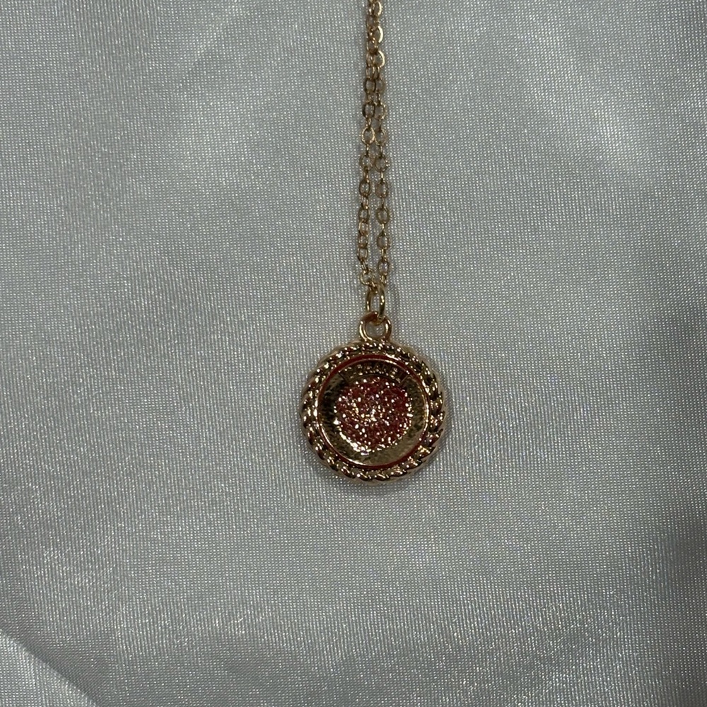 CHANEL Purple and Gold Necklace - Picture 4 of 6